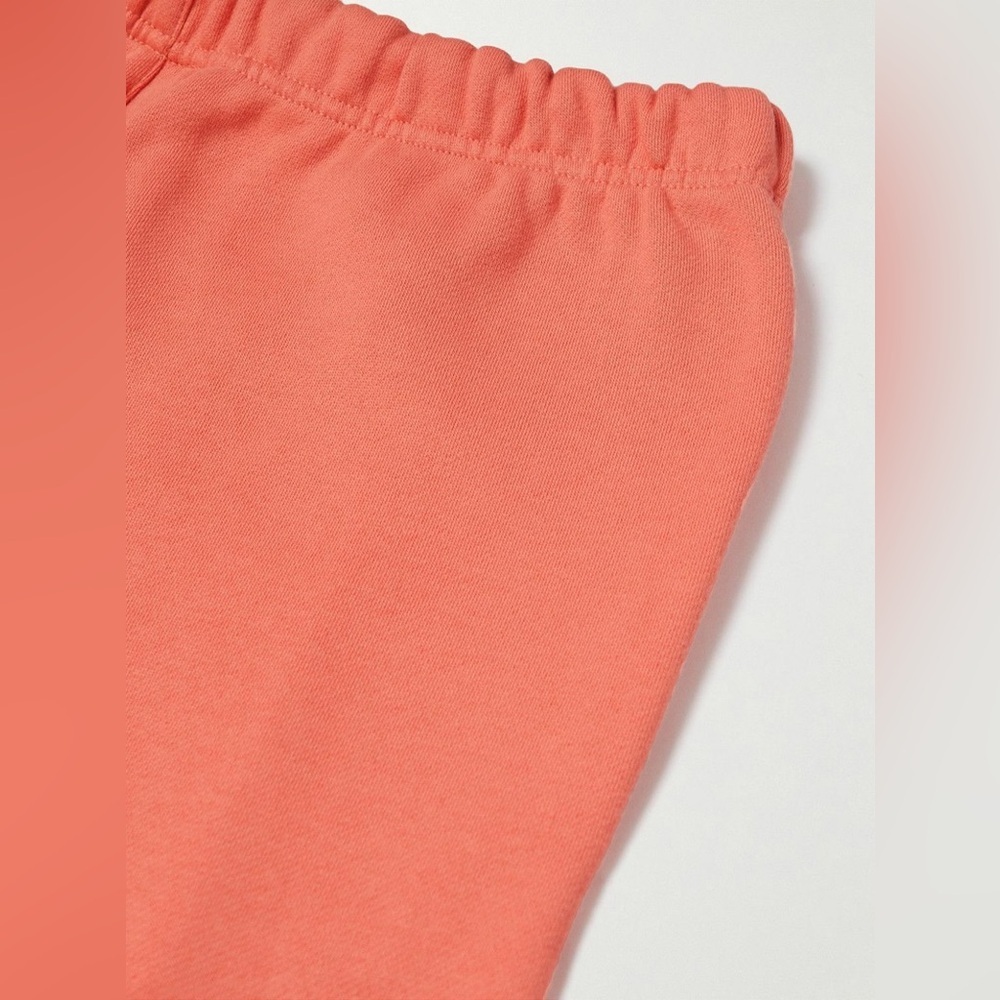 Essentials FEAR OF GOD ESSENTIALS Logo-Appliquéd Jersey Sweatpants | Coral | NEW - Picture 8 of 16